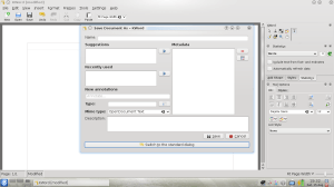 KWord 2.0.2 and Smartsave