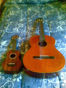 Uke vs. guitar